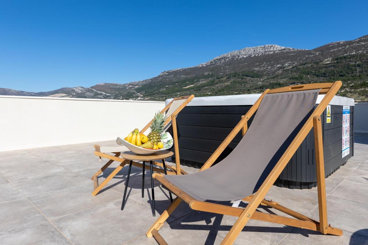 Relax - Beheizter - Heated Pool Villa Kastela